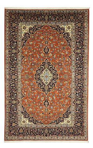 Perserteppich - Keshan - 215 x 138 cm - terrakotta