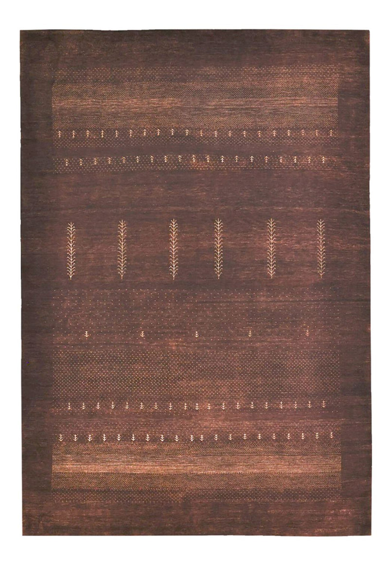 Gabbeh Teppich - Loribaft Indus - 247 x 173 cm - dunkelrot