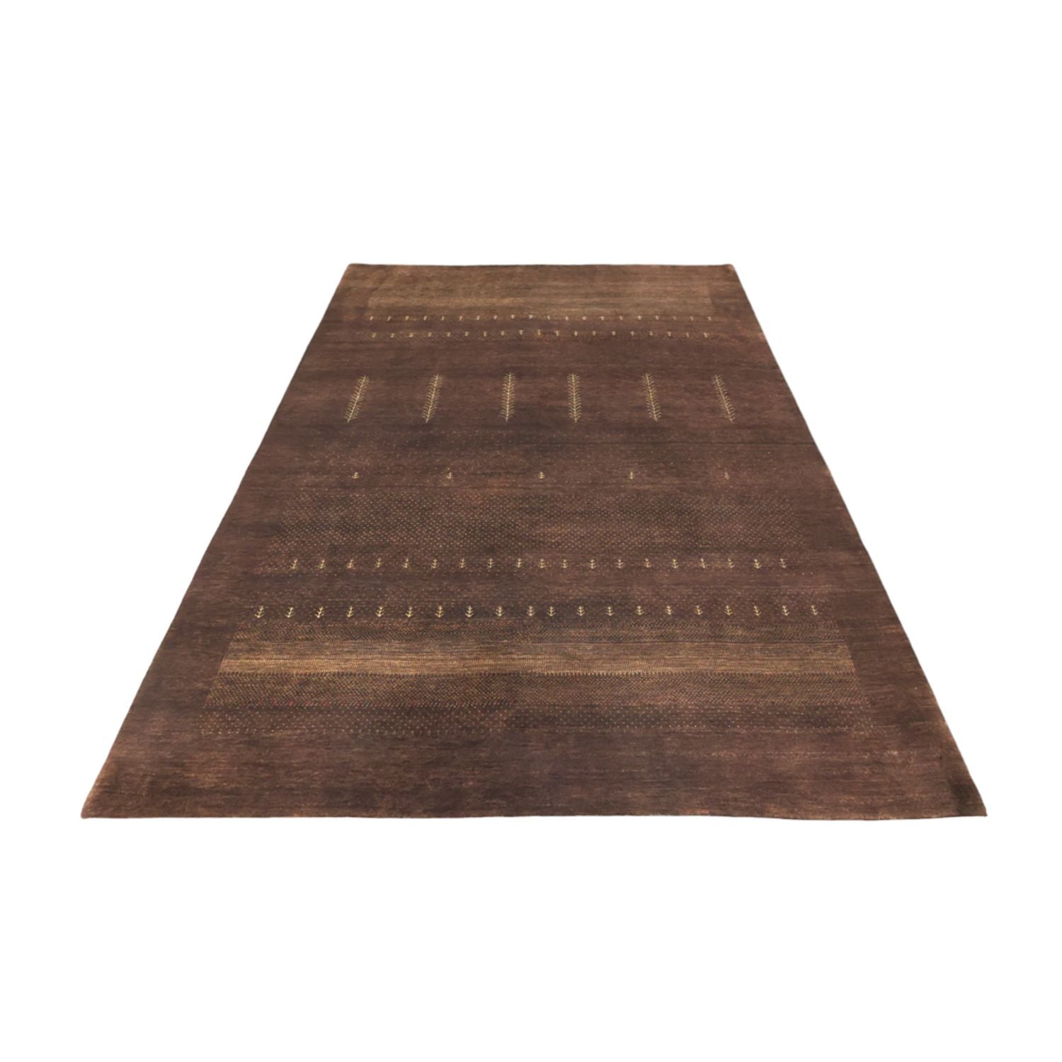 Gabbeh Teppich - Loribaft Indus - 247 x 173 cm - dunkelrot