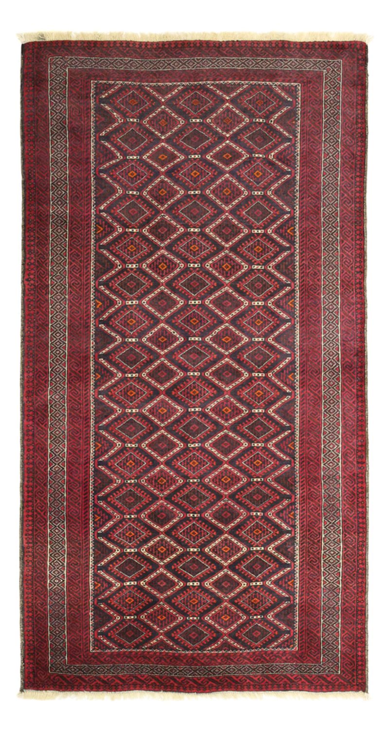 Läufer Belutsch - 190 x 103 cm - dunkelrot