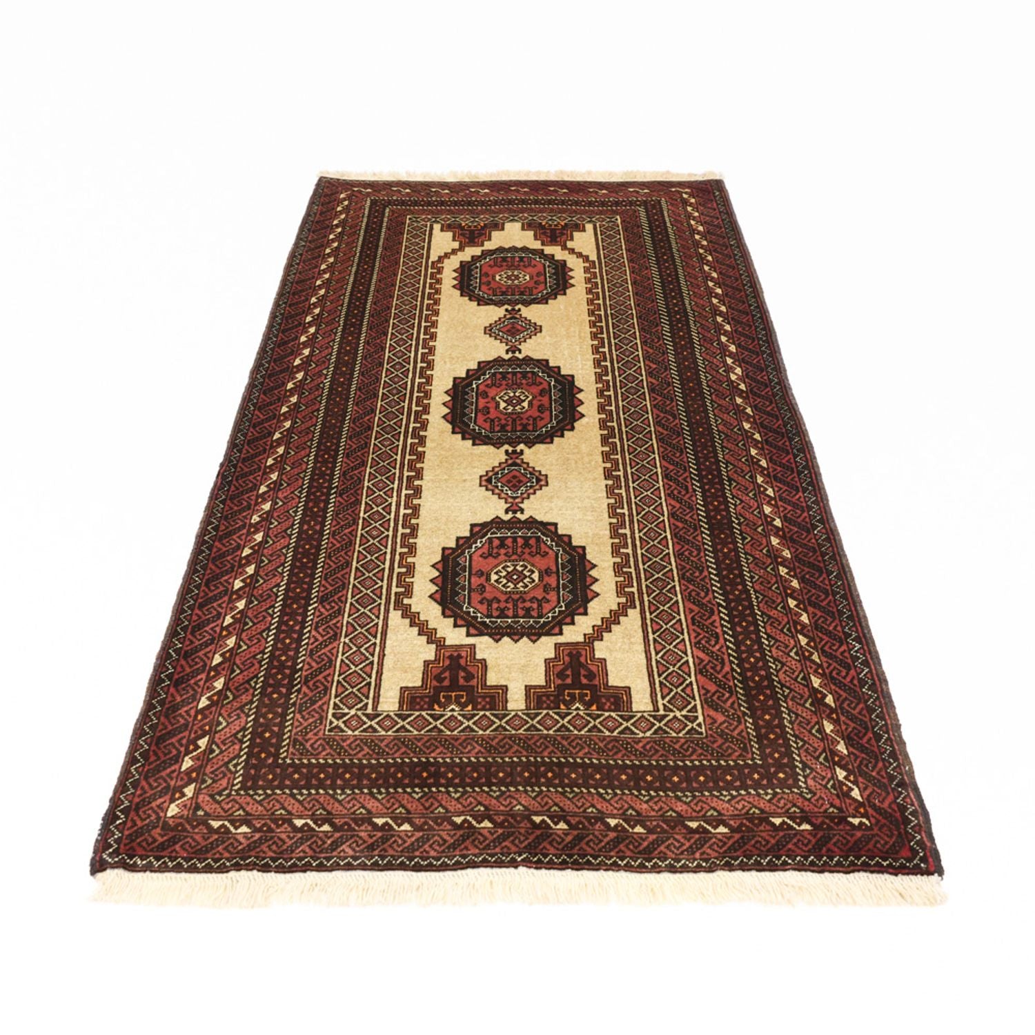 Belutsch Teppich - 189 x 105 cm - beige