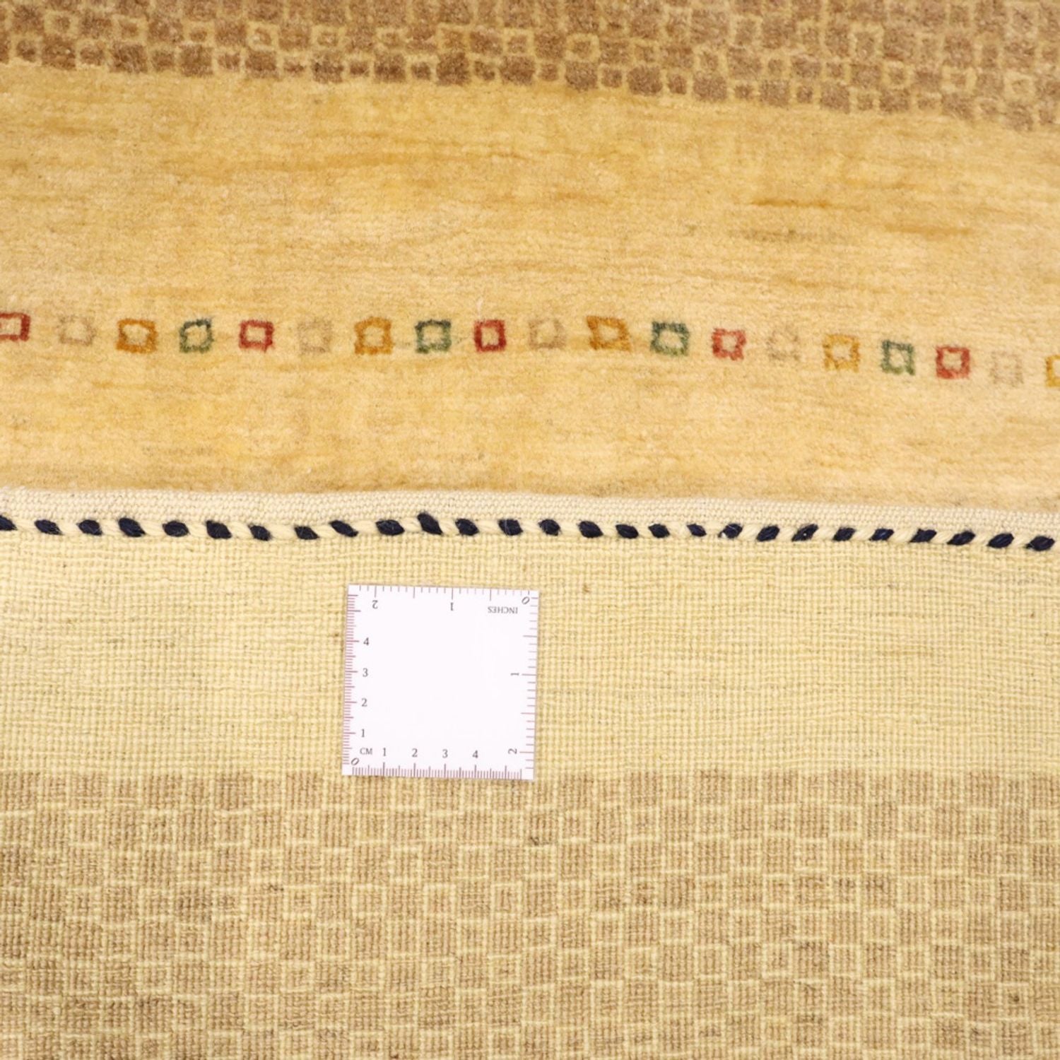 Gabbeh Teppich - Kaschkuli Perser - 182 x 126 cm - beige