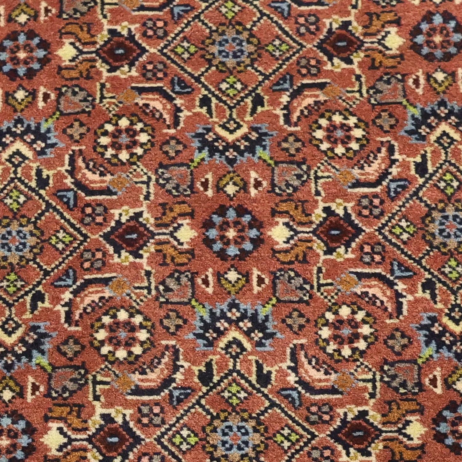 Läufer Perser - Bidjar - 293 x 88 cm - terrakotta