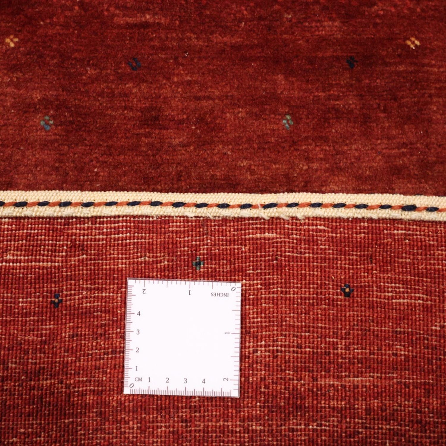 Gabbeh Teppich - Kaschkuli Perser - 190 x 128 cm - rot