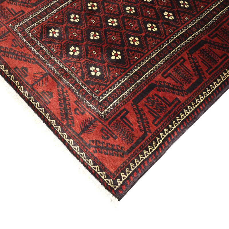 Läufer Belutsch - 198 x 103 cm - dunkelrot