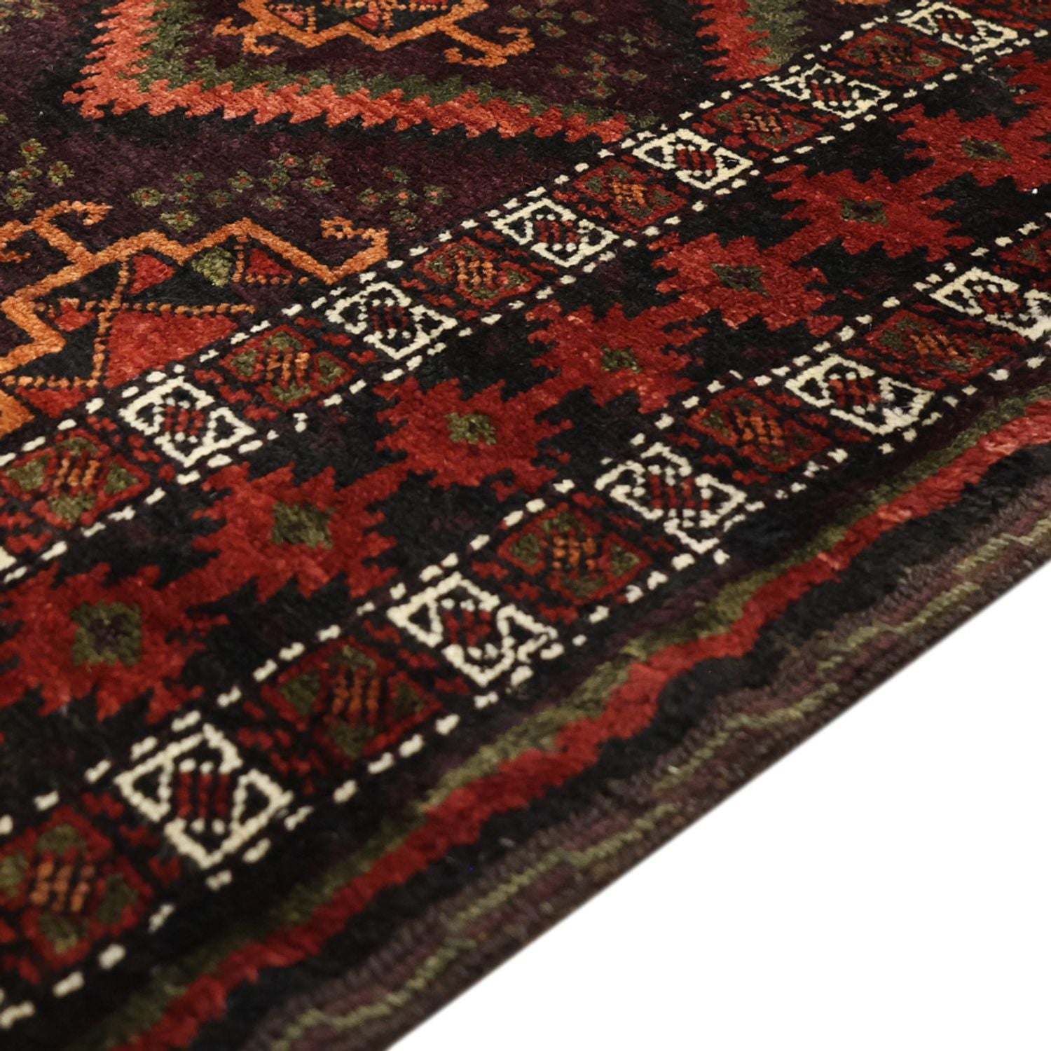 Läufer Belutsch - 294 x 141 cm - dunkelbeige