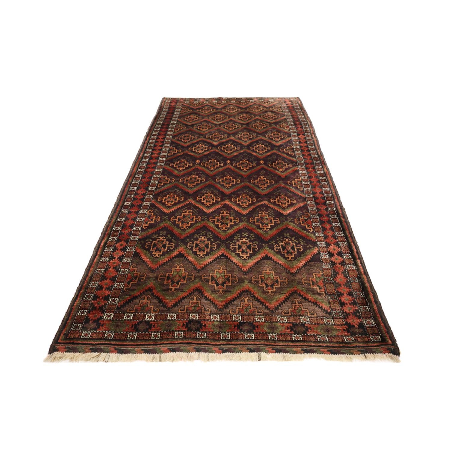 Läufer Belutsch - 294 x 141 cm - dunkelbeige