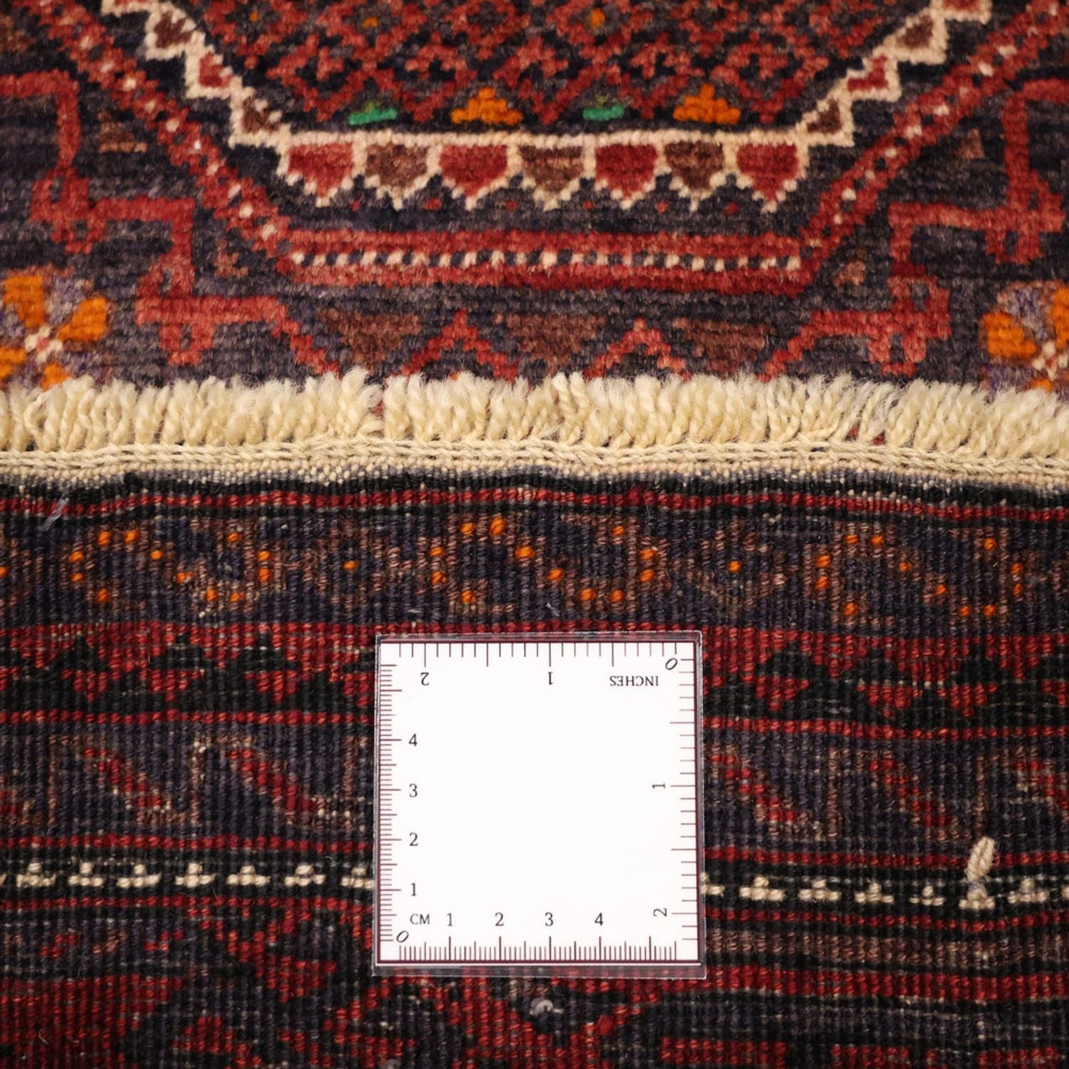 Läufer Belutsch - 194 x 98 cm - dunkelrot