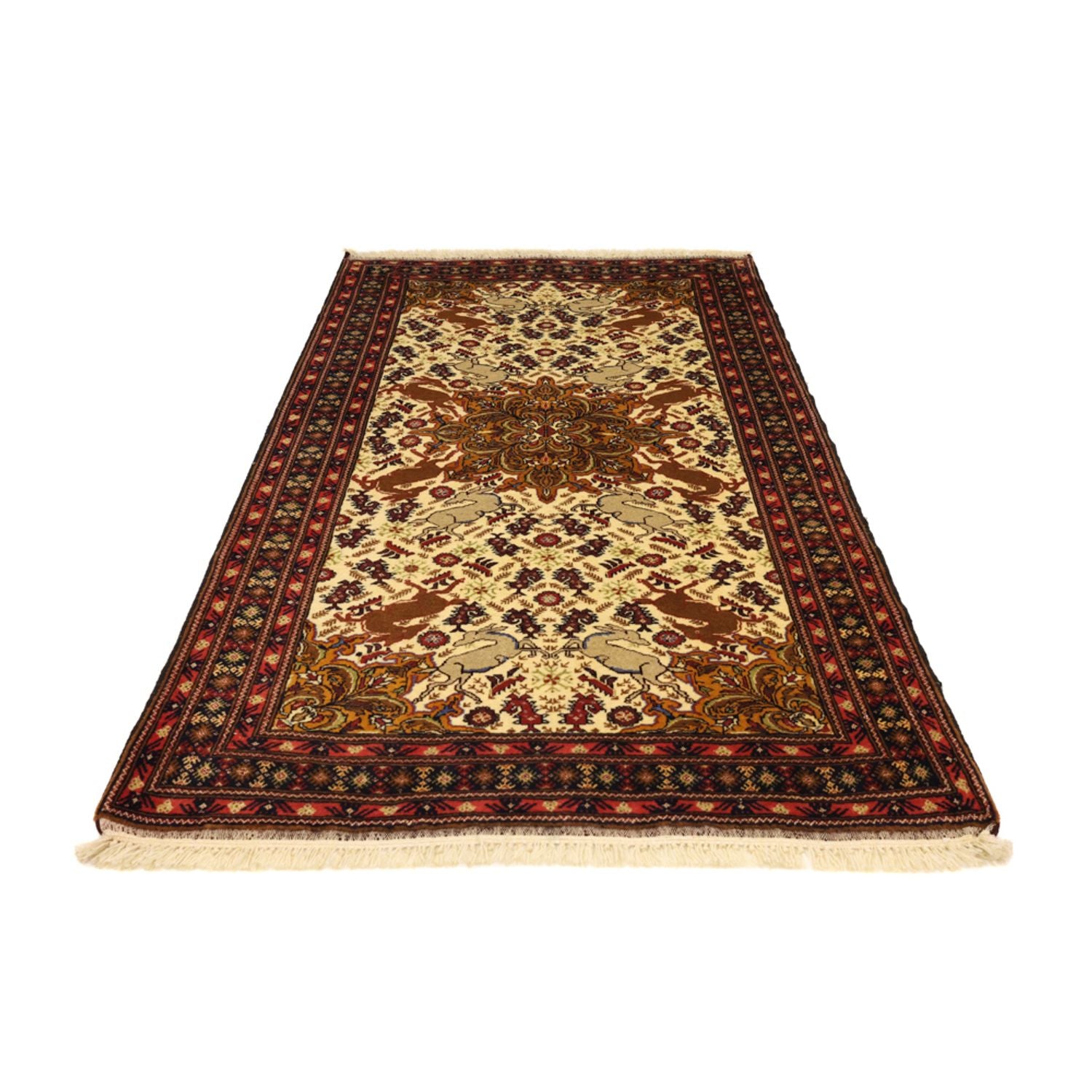 Belutsch Teppich - 192 x 112 cm - hellgrün
