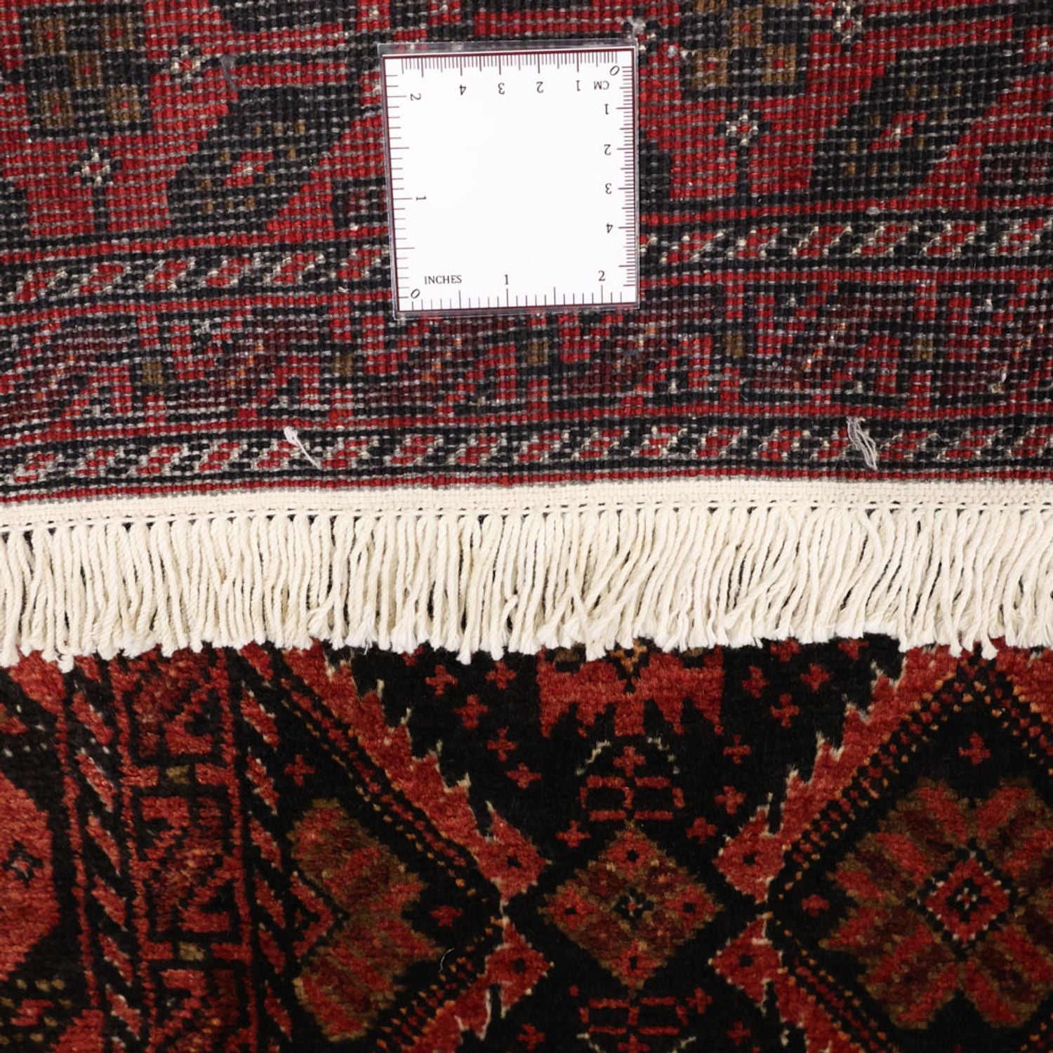 Läufer Belutsch - 205 x 105 cm - dunkelrot