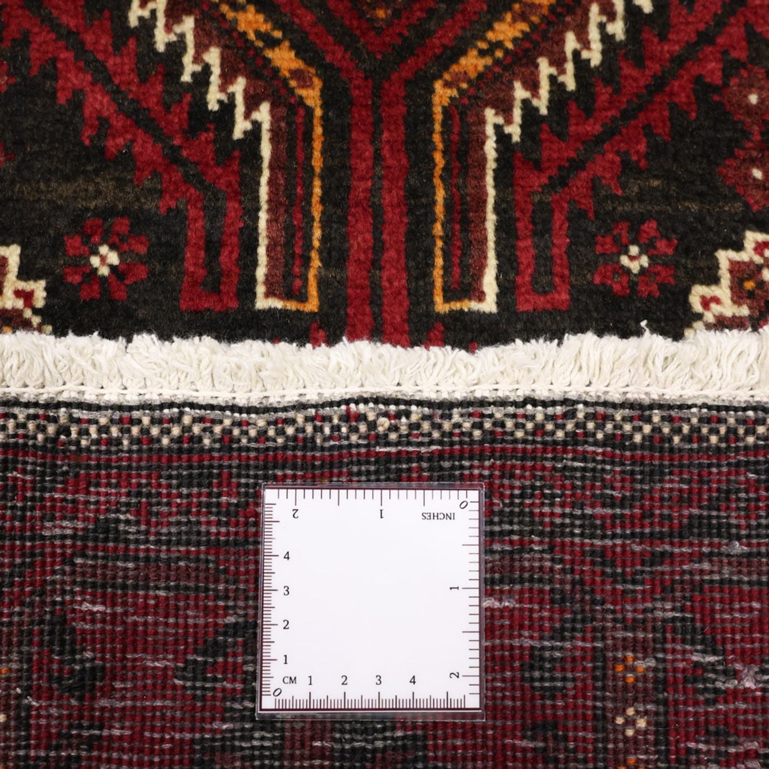 Läufer Belutsch - 210 x 105 cm - dunkelrot