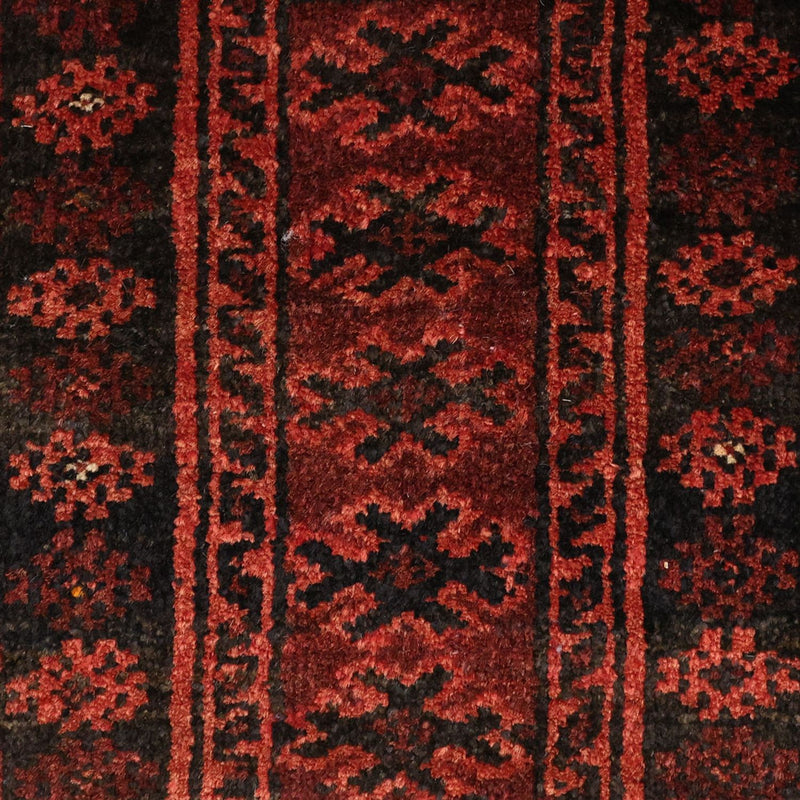 Belutsch Teppich - 188 x 113 cm - dunkelrot