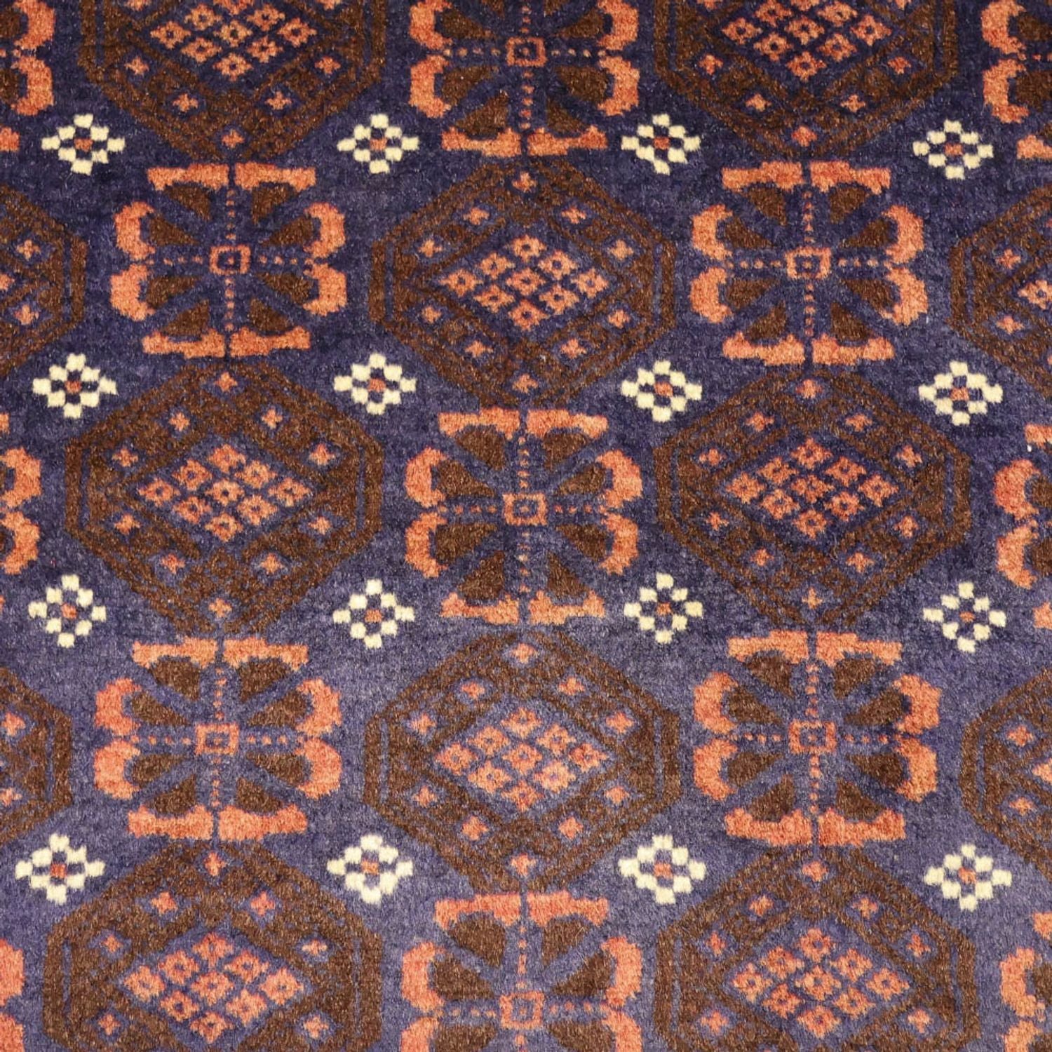 Läufer Belutsch - 185 x 100 cm - dunkelblau