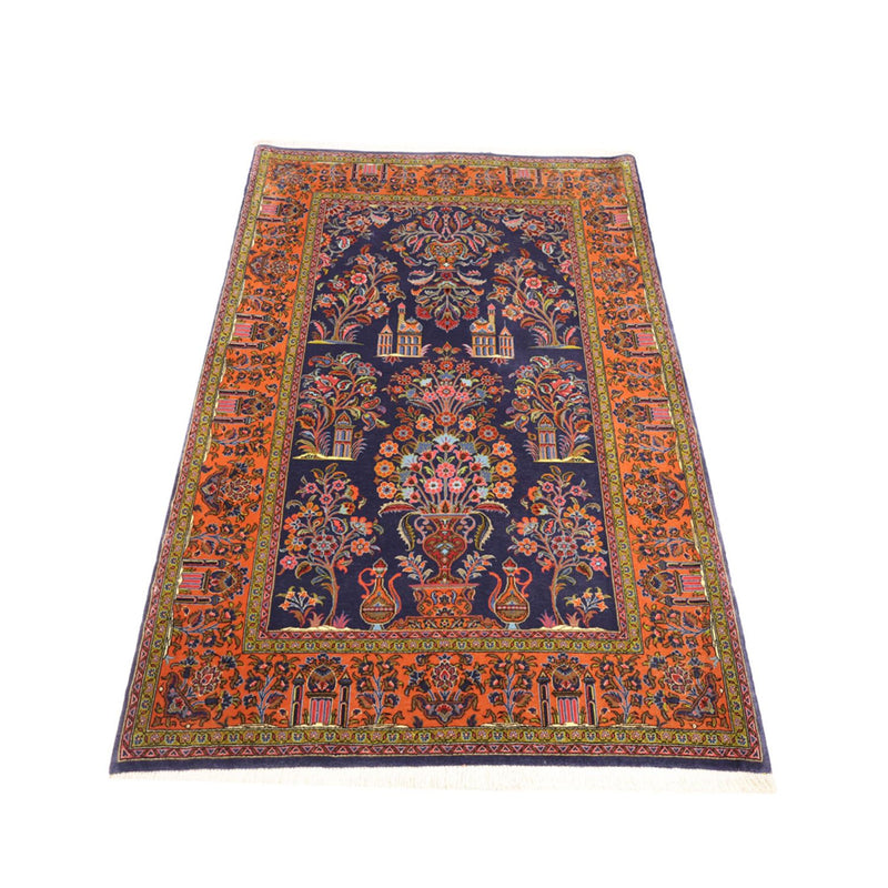 Perserteppich - Classic - 161 x 110 cm - dunkelblau