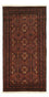 Läufer Belutsch - 194 x 97 cm - dunkelrot