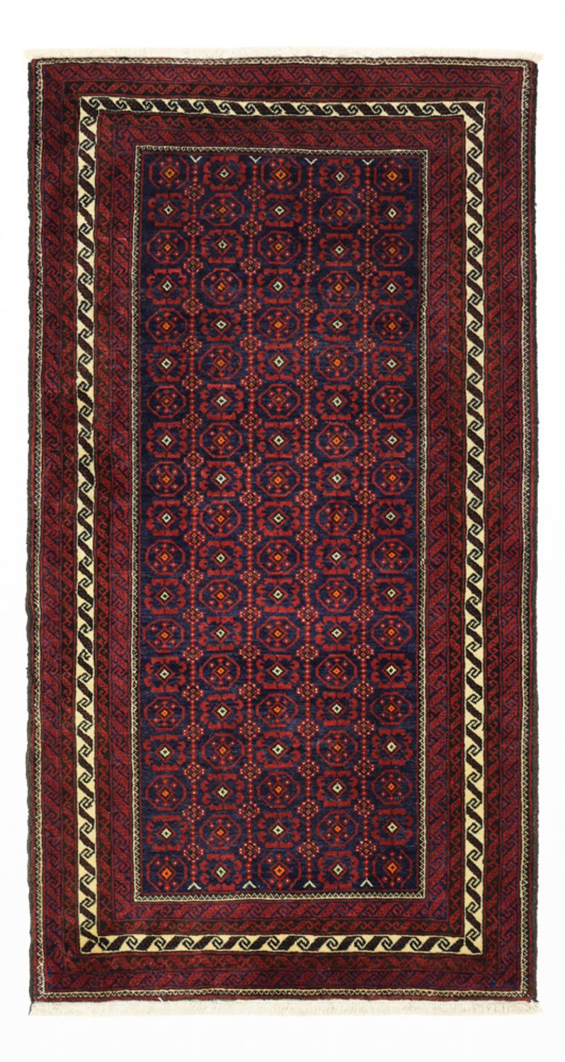 Läufer Belutsch - 185 x 100 cm - dunkelrot