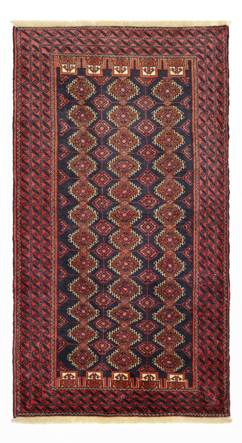 Läufer Belutsch - 197 x 106 cm - dunkelrot