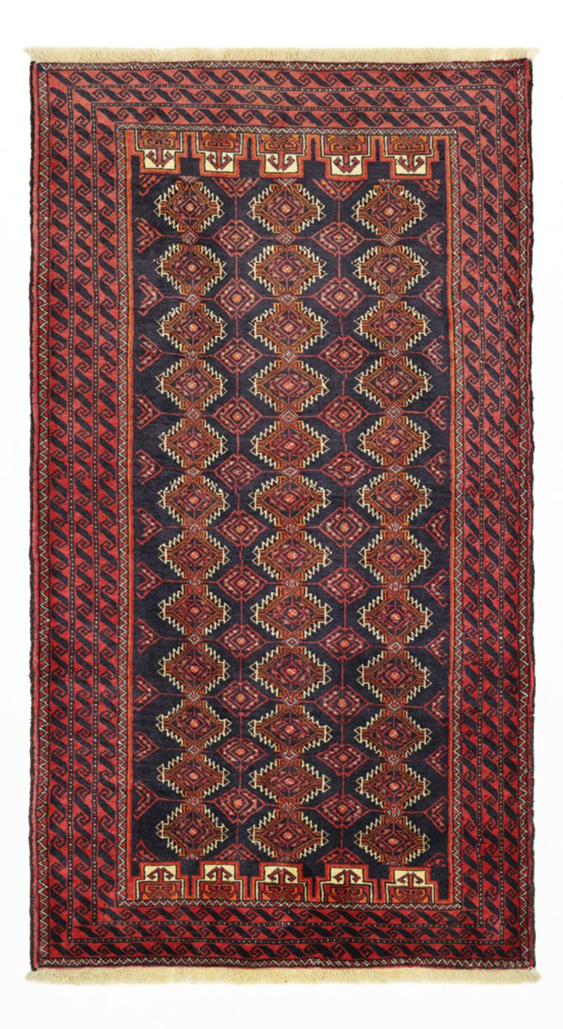 Läufer Belutsch - 197 x 106 cm - dunkelrot