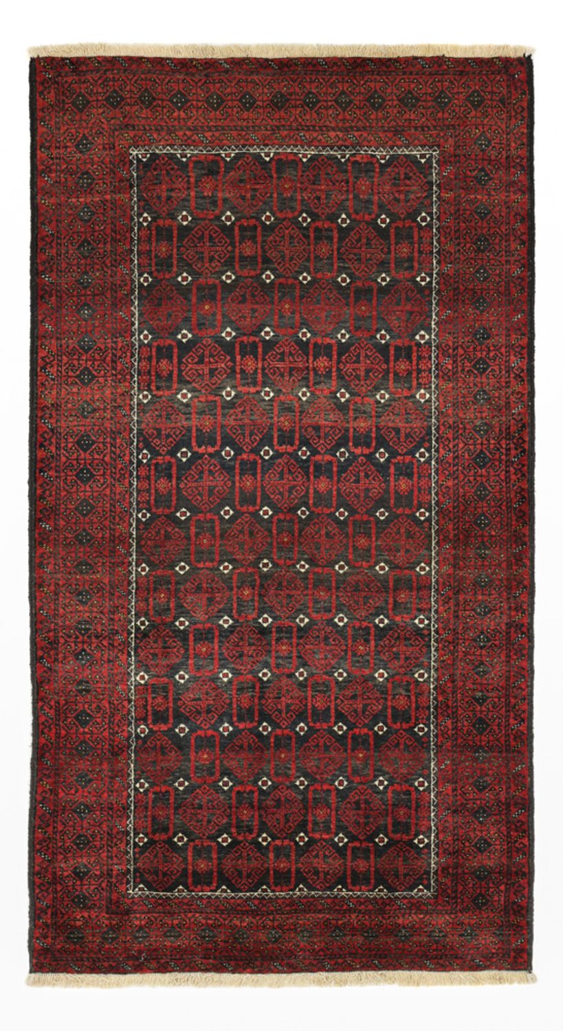 Läufer Belutsch - 196 x 107 cm - dunkelrot