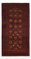 Läufer Belutsch - 192 x 100 cm - dunkelrot