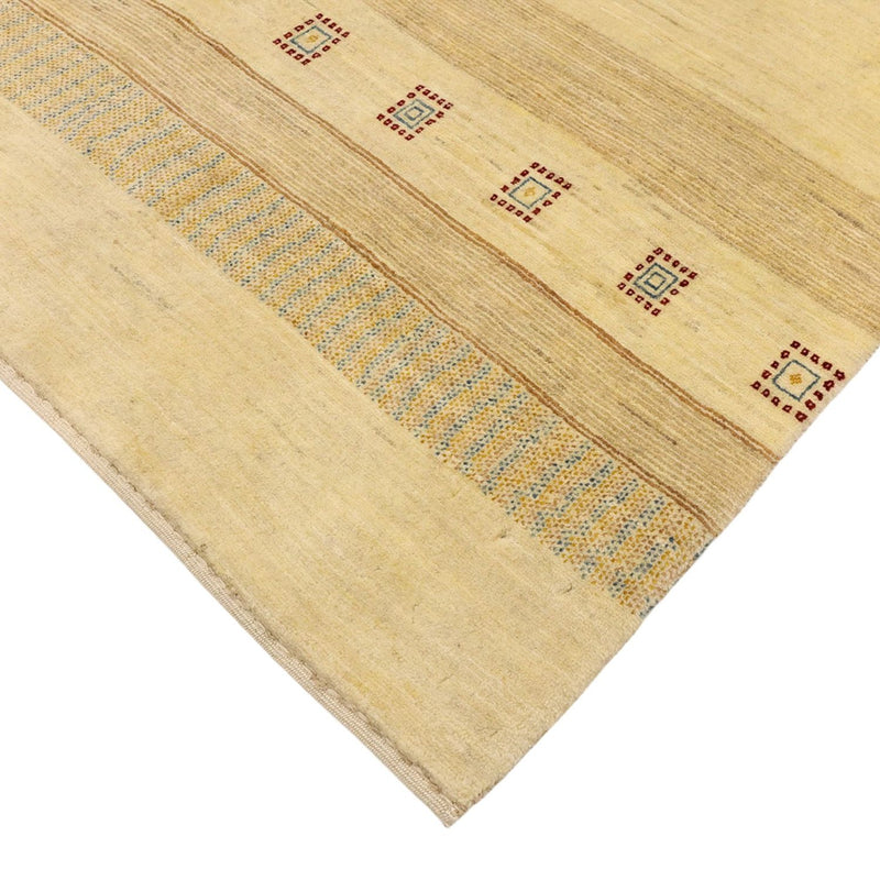 Gabbeh Teppich - Loribaft Perser - 170 x 116 cm - beige