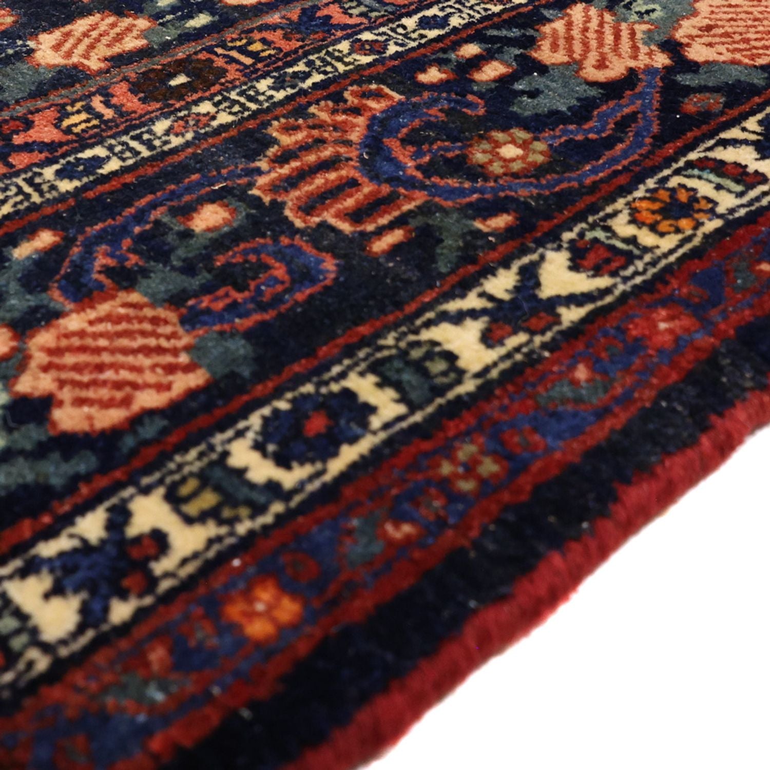 Perserteppich - Bidjar - Royal - 276 x 168 cm - dunkelrot
