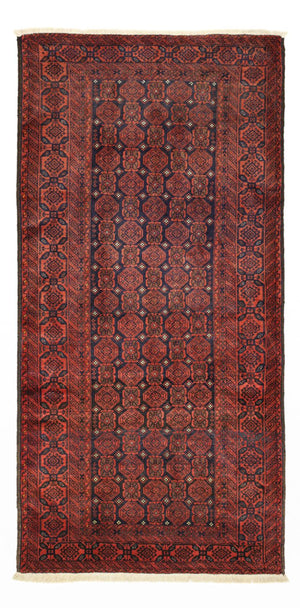 Läufer Belutsch - 215 x 112 cm - dunkelrot