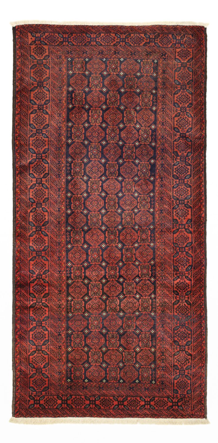 Läufer Belutsch - 215 x 112 cm - dunkelrot