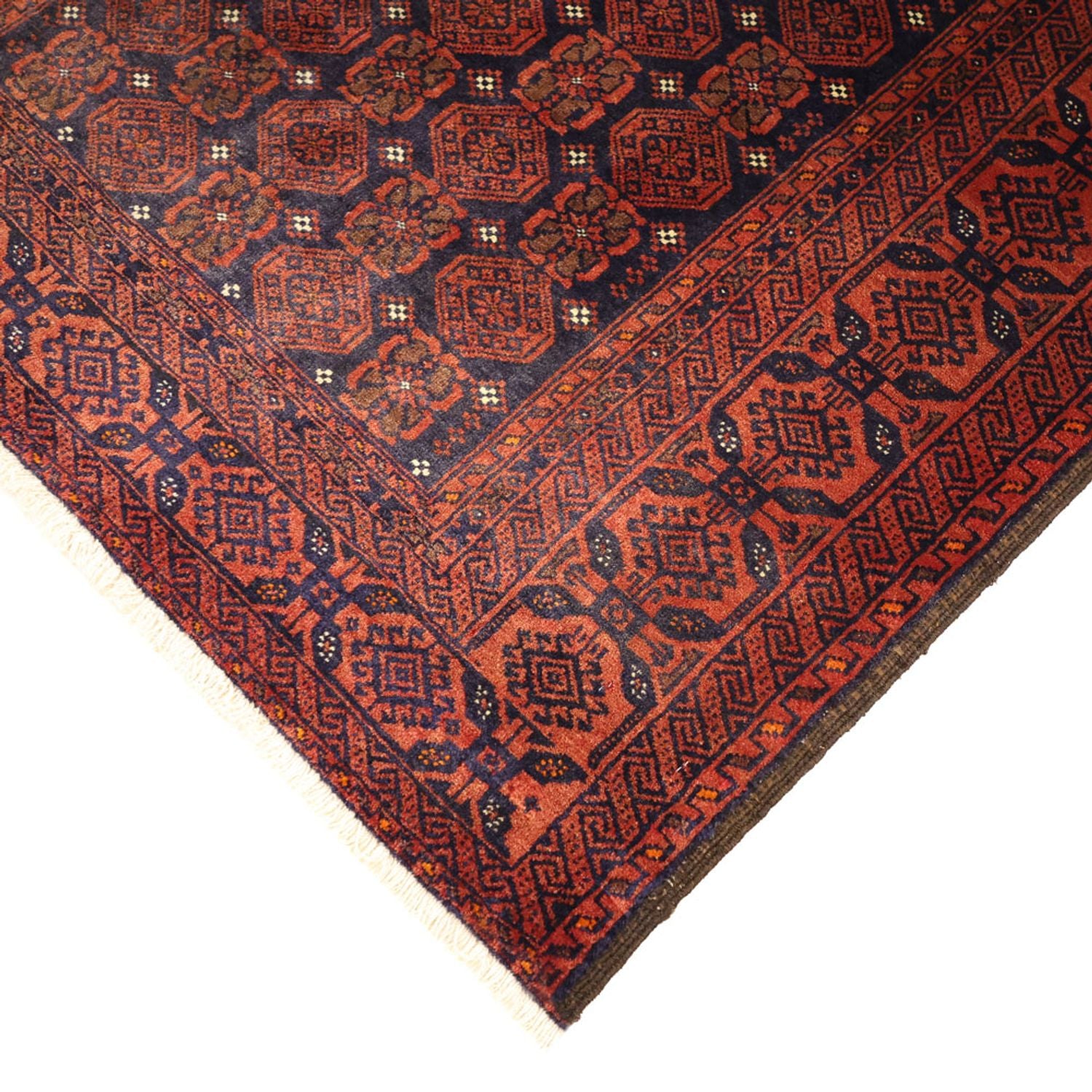 Läufer Belutsch - 215 x 112 cm - dunkelrot