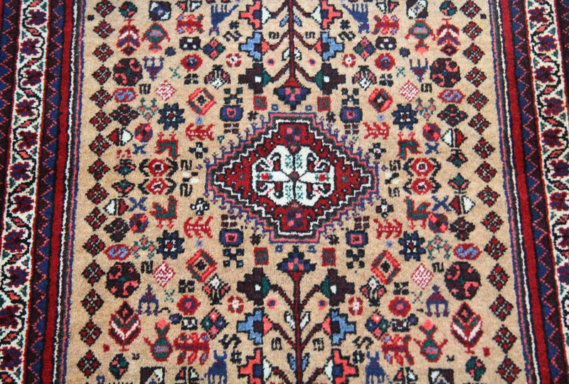 Perserteppich - Nomadic 155 x 69 cm - rot