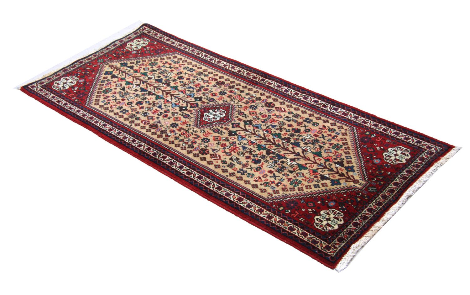 Perserteppich - Nomadic 155 x 69 cm - rot