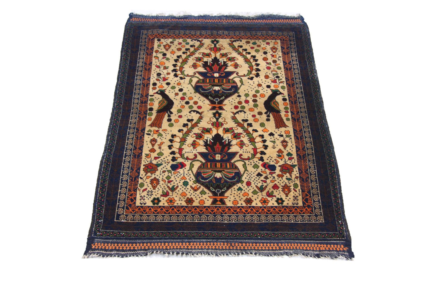 Belutsch Teppich 115 x 80 cm - beige