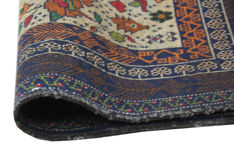 Belutsch Teppich 115 x 80 cm - beige