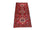 Perserteppich - Nomadic 140 x 67 cm - rot