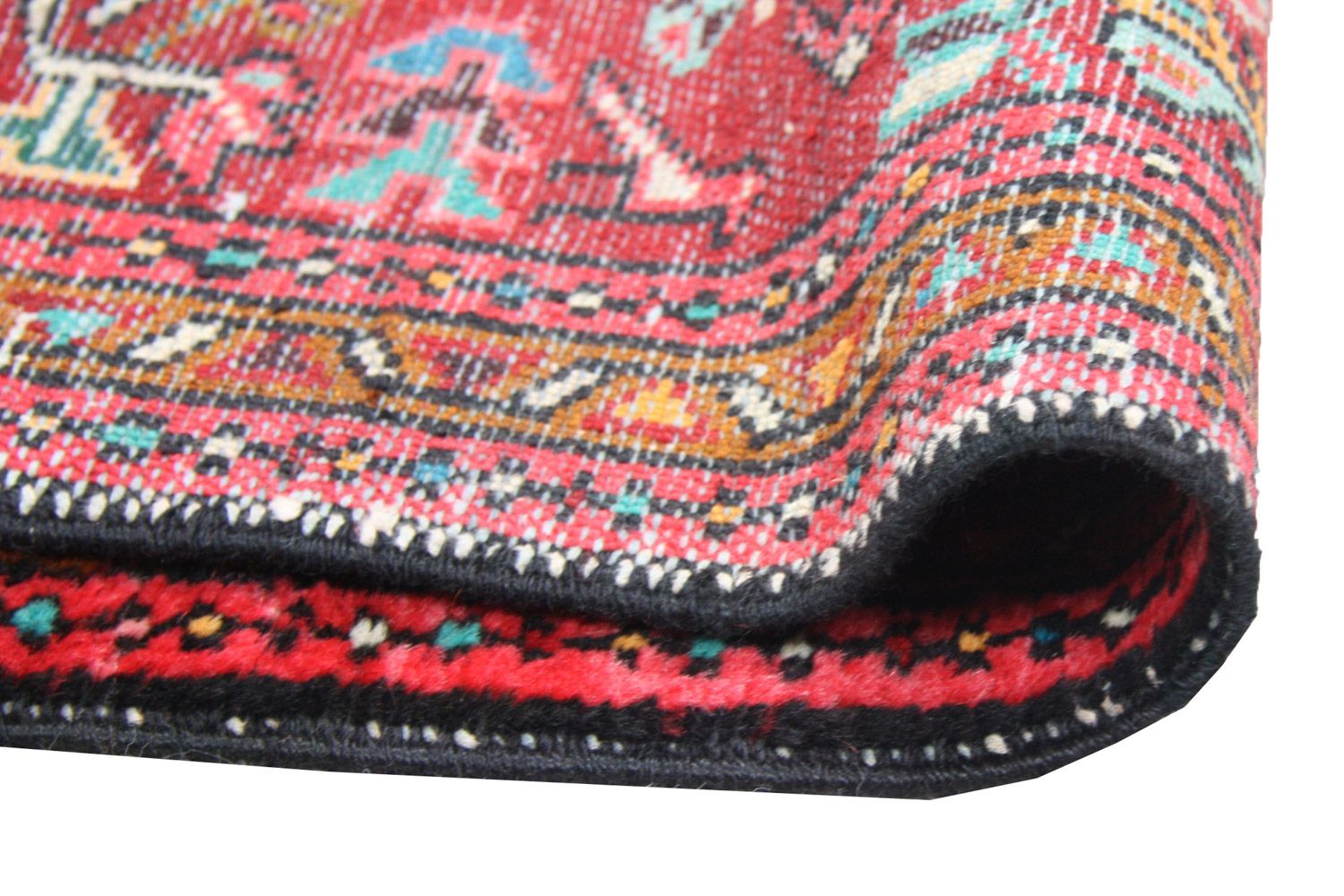 Perserteppich - Nomadic 140 x 67 cm - rot