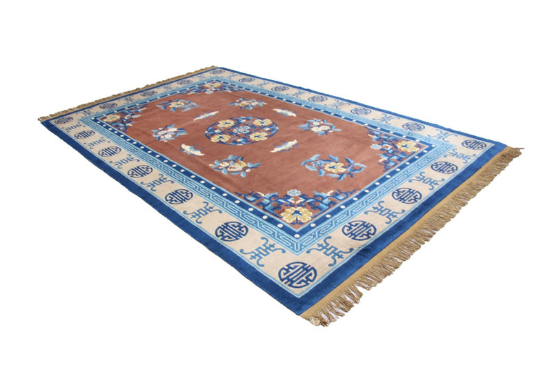 China Teppich 274 x 183 cm - braun