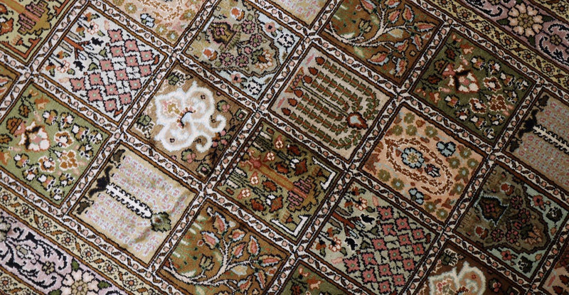 Seidenteppich - Kaschmir Seide 152 x 90 cm Teppichbrücke