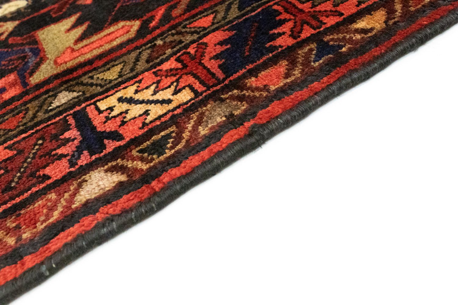 Perserteppich - Nomadic 310 x 110 cm - blau