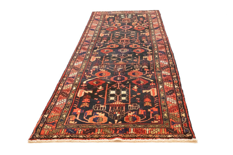 Perserteppich - Nomadic 310 x 110 cm - blau