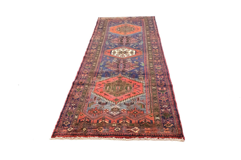 Perserteppich - Nomadic 297 x 102 cm - blau