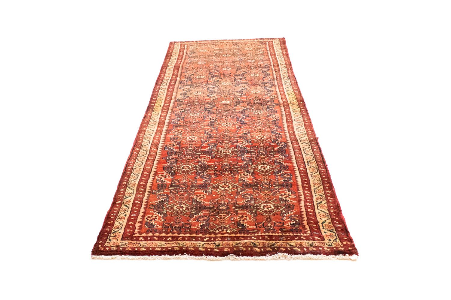 Perserteppich - Nomadic 296 x 107 cm - orange