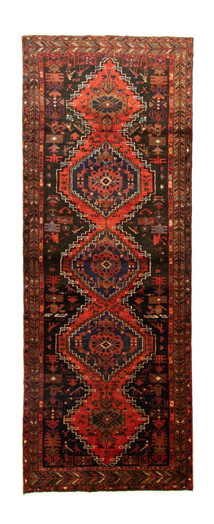 Perserteppich - Nomadic 287 x 102 cm - blau