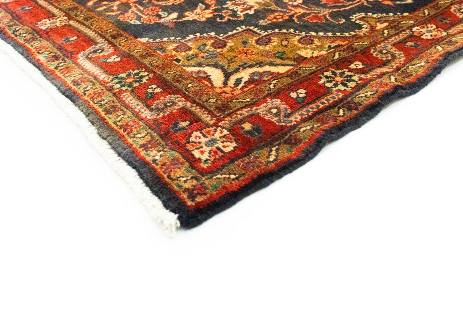 Perserteppich - Nomadic 289 x 100 cm - blau