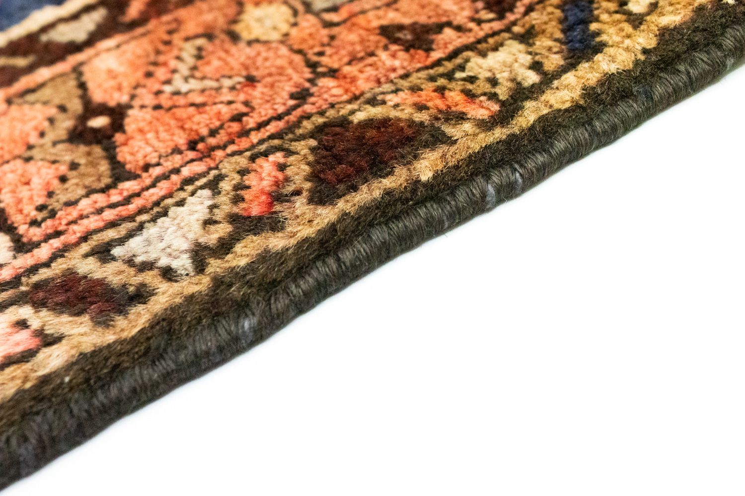 Perserteppich - Nomadic 280 x 107 cm - blau