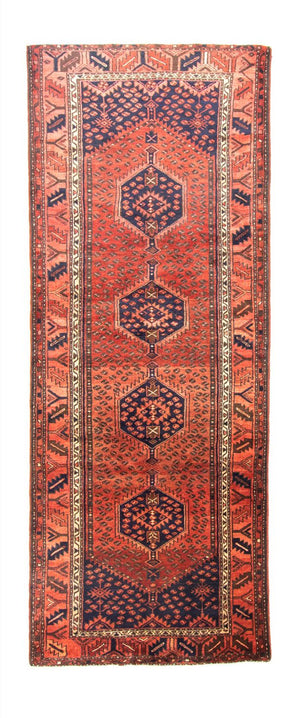 Perserteppich - Nomadic 315 x 120 cm - blau