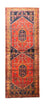 Perserteppich - Nomadic 305 x 112 cm - blau