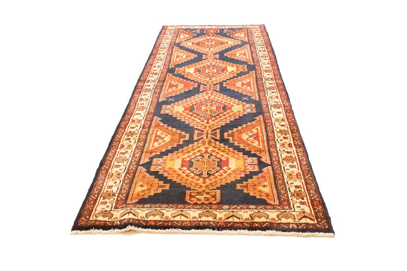 Perserteppich - Nomadic 320 x 120 cm - blau