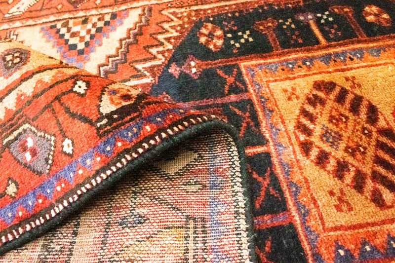 Perserteppich - Nomadic 300 x 108 cm - blau