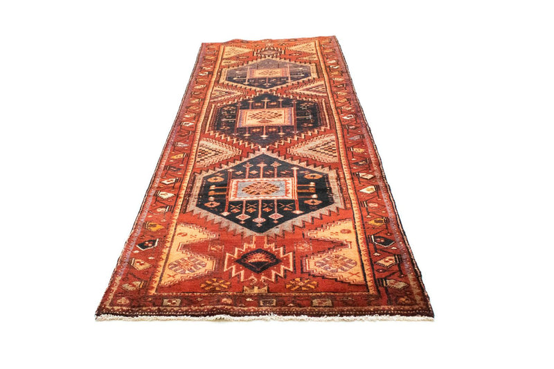 Perserteppich - Nomadic 300 x 108 cm - blau
