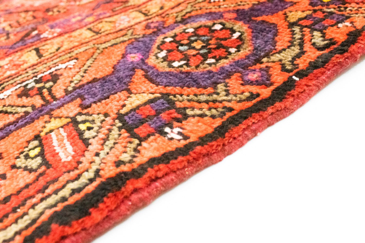 Perserteppich - Nomadic 297 x 102 cm - rot